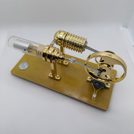Stirling Engine Model Kit – Working Metal Engine Model for Hobbyists