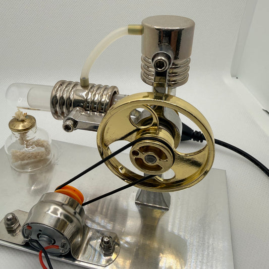 Stirling Engine Model Kit – Working Metal Engine Model for Hobbyists
