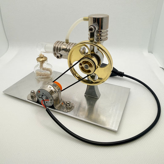 Stirling Engine Model Kit – Working Metal Engine Model for Hobbyists