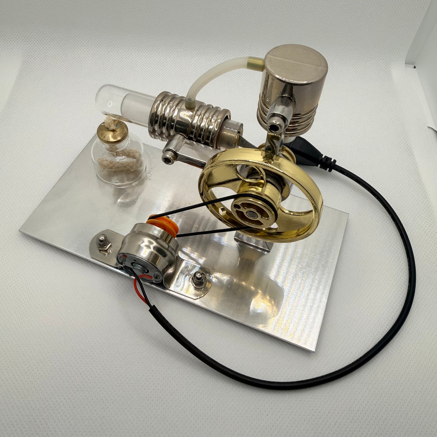 Stirling Engine Model Kit – Working Metal Engine Model for Hobbyists