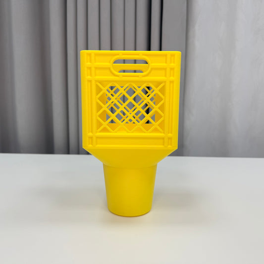 3D Printed Half Gallon Car Cup Holder Expander